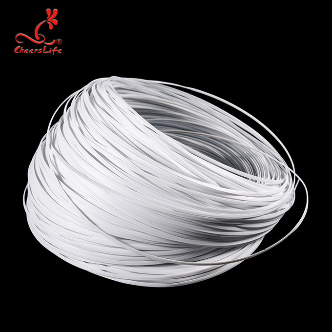 3mm شريط أنف مرنة Earloop سلك PE + يغلفن سلك Singal متين