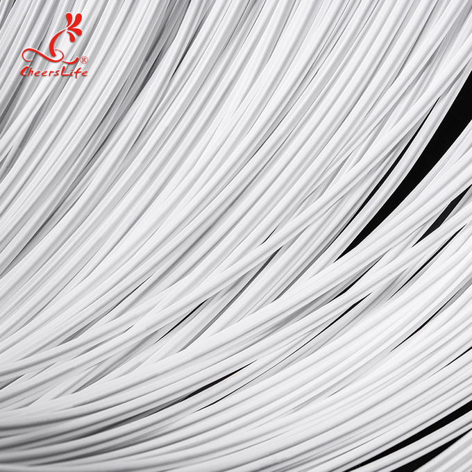 3mm شريط أنف مرنة Earloop سلك PE + يغلفن سلك Singal متين