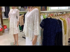 3 سم دانتيل مطرز للعرائس شبكي أفريقي نايلون / بوليستر