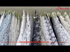 أزياء مختلفة من أقمشة الدانتيل مناسبة للفستان ، وصنع تجهيز الملابس.