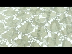 جبر التشذيب نسيج القطن الدانتيل تريم التطريز 3D زهرة تصاميم تقليم الدانتيل