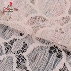 Fashion Swiss Lace Fabric 140cm Width / Embroidered Bridal Lace Fabric